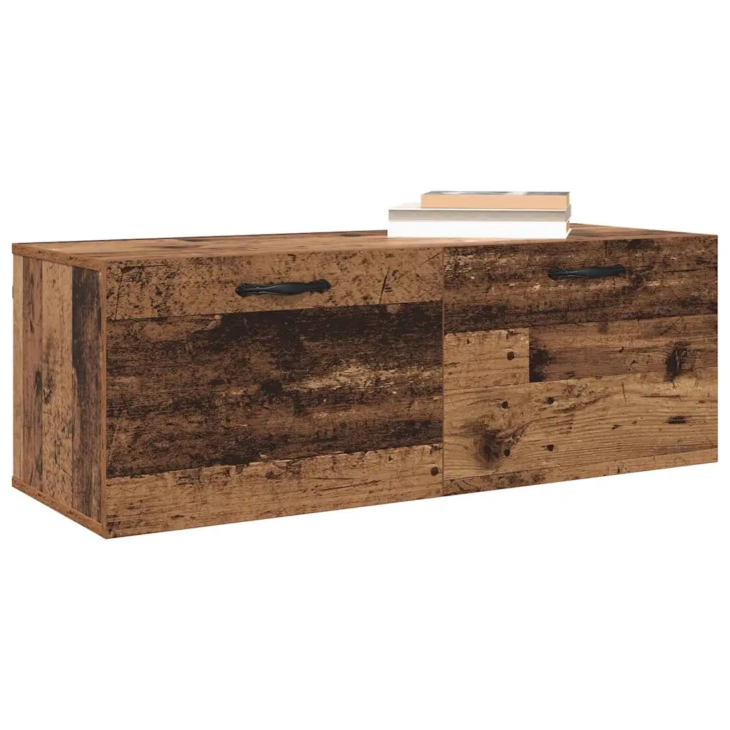 Mobiletto a muro Legno vecchio 100 x 36,5 x 35 cm