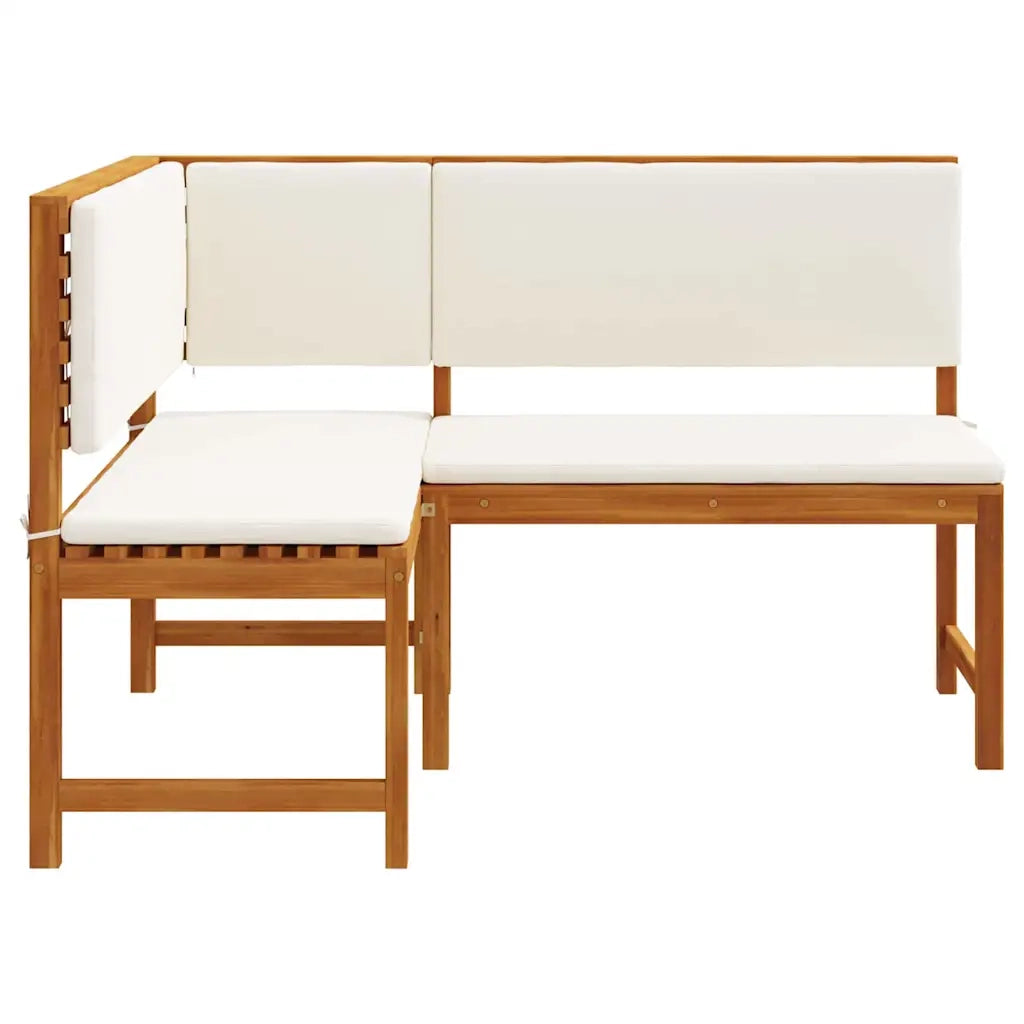 Sedia da Giardino con cuscino Marrone 140 x 100 x 91cm 4107149