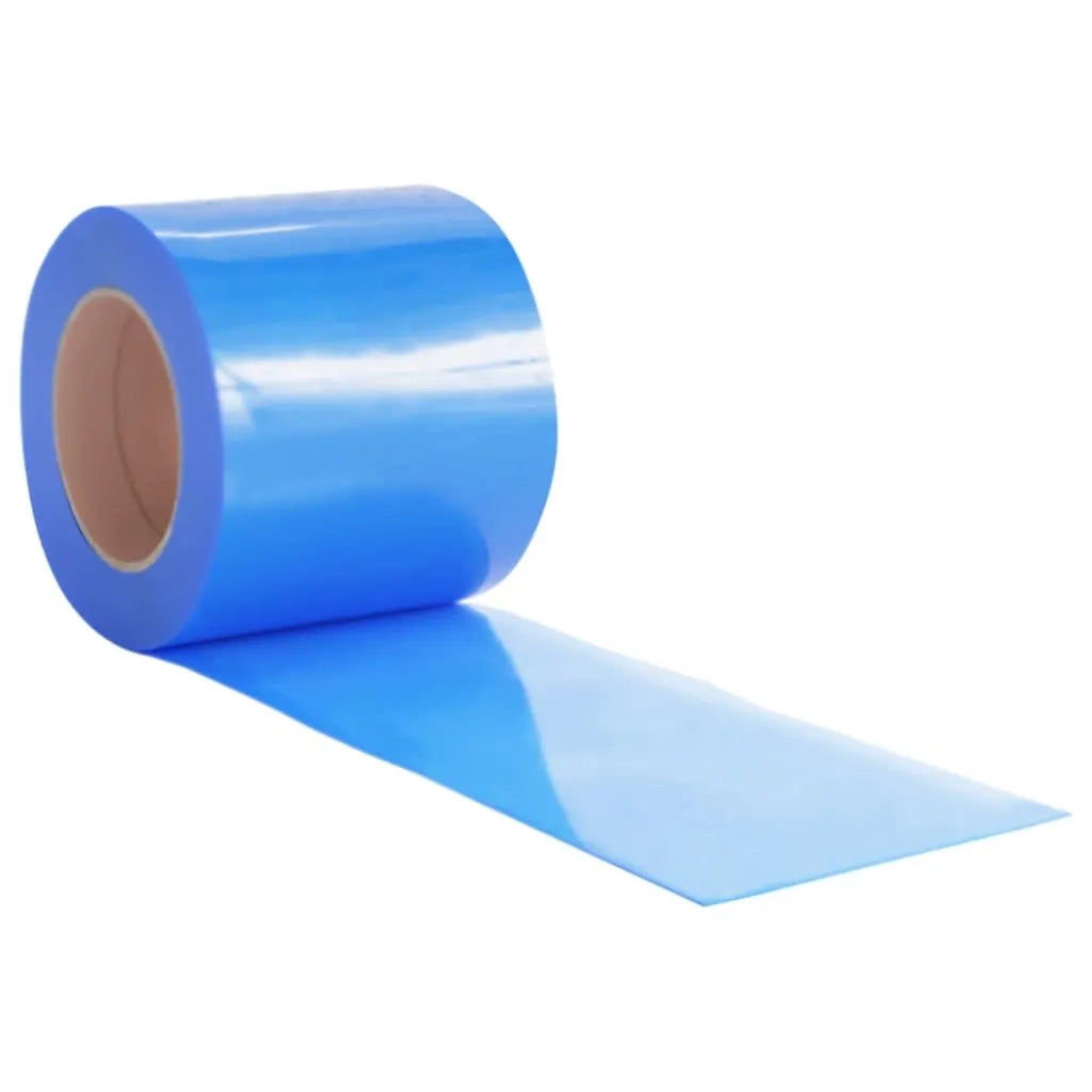 Tenda per Porte Blu 200 mm x 1,6 mm 10 m in PVC 153870