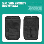Organizzatore per motocicletta - Tas interno universale - Premium qualità - Punti di attacco MOLLE elastici - Cassetto espandibile - Compatibile con borse OEM - Materiale duraturo