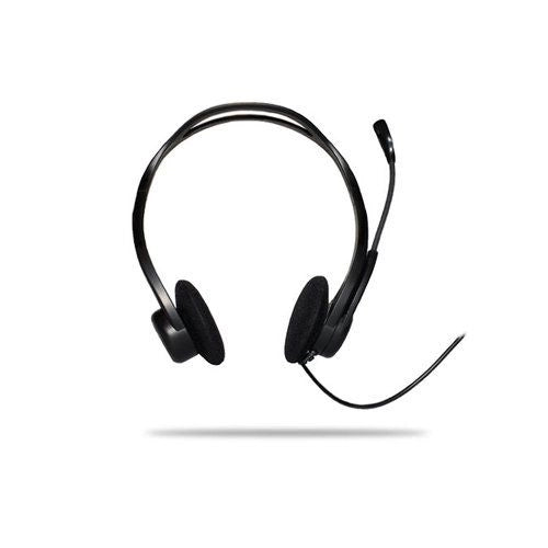 Logitech 960 auricolare cablato a padiglione musica e chiamate usb tipo a nero - 981-000100