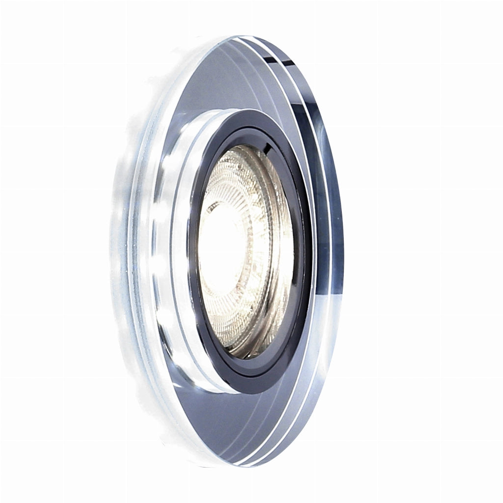 Candellux incasso SS-23 tondo cromo GU10 2 luci LED