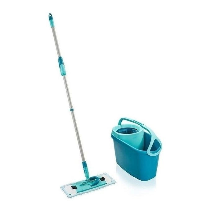 Leifheit 52120 sistema a mocio e secchio Serbatoio singolo Blu, Verde