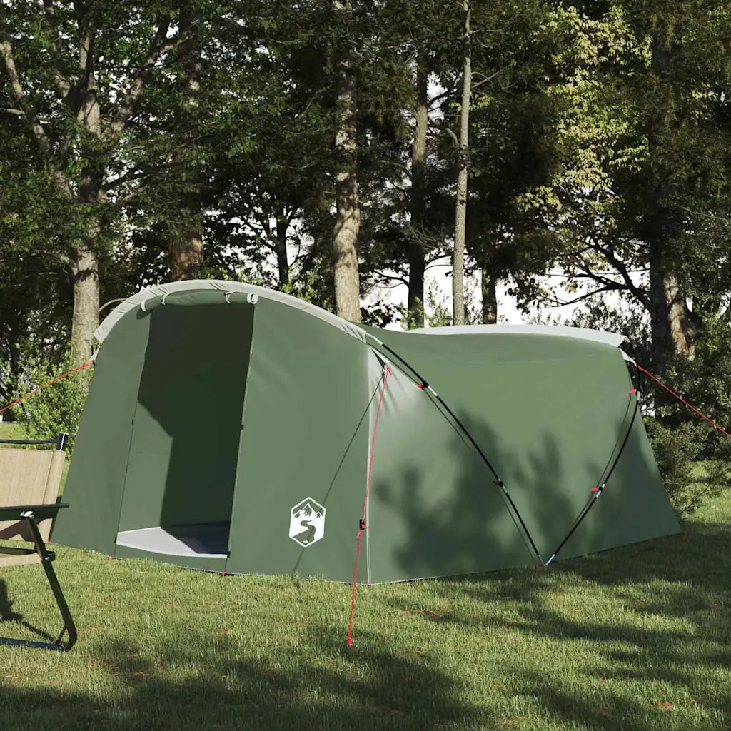 Tenda tunnel per 4 persone 4 persona Verde e Bianco 42004053