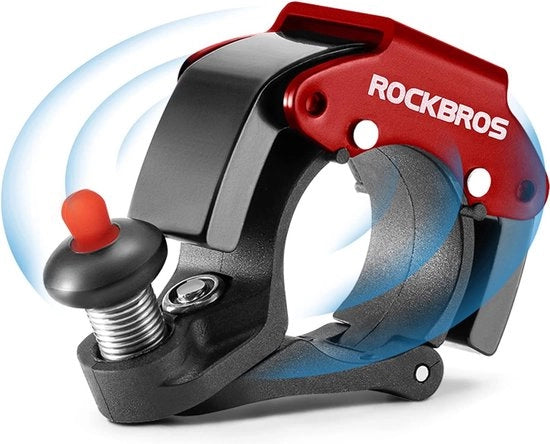 Bella per bicicletta, mini-bella per bicicletta, bella per sterzo, 100 dB, rumor innovativo, lega di alluminio, suono per bicicletta, mountain bike, bicicletta da corsa, con 22,2 mm sterzo