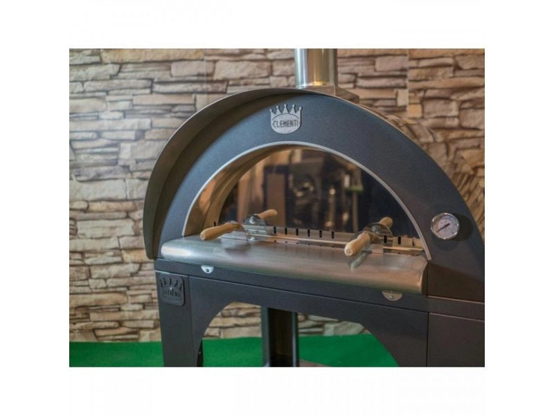 Forno a legna a cottura diretta Pulcinella 80x60 - Ramato