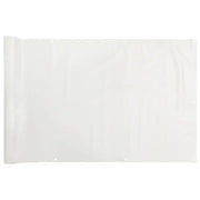 Schermo da balcone | Paravento da Balcone Bianco 400x120 cm in PVC