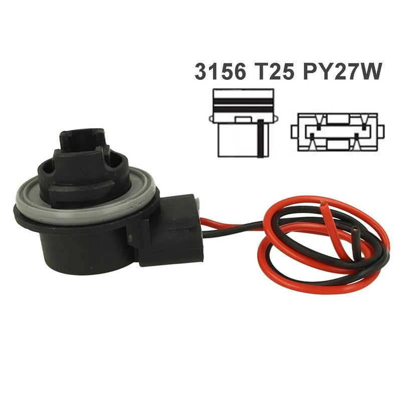 10 Portalampada Supporto Attacco 3156 T25 PY27W