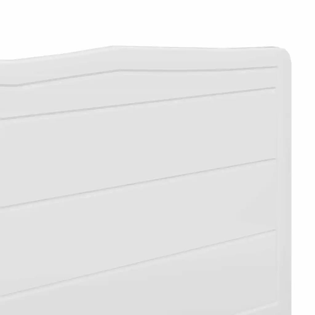 Testiera-Testata-Testiera Decorativa Bianco 135 cm Legno multistrato 594078