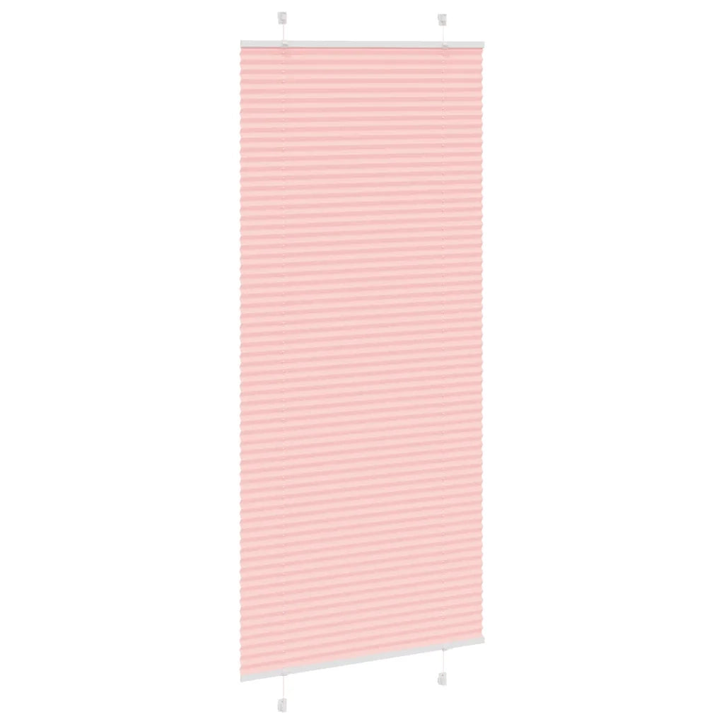 Tenda Plissettata | Tenda pliss¨¨ Rosa 85x200 cm Larghezza Tessuto 84,4 cm