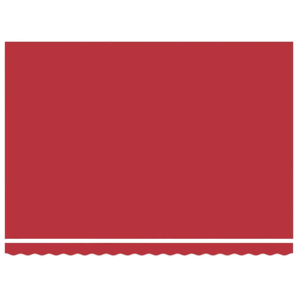 Tettuccio Elettrico Retrattile Rosso 4 × 3 m 3419642