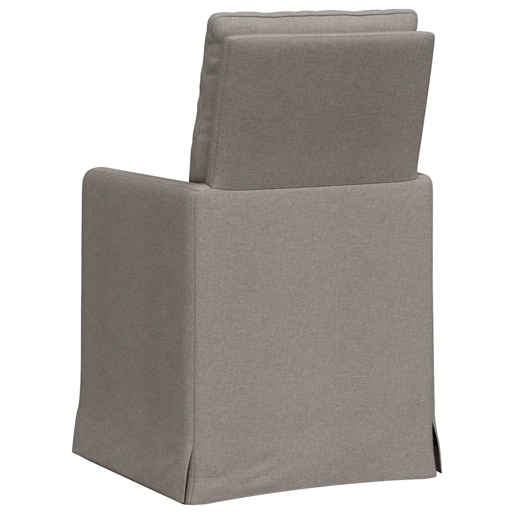 Sedie da pranzo 2 pcs Talpa 57 x 67 x 98 cm Tessuto