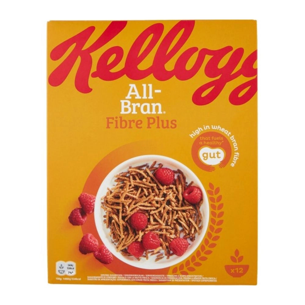 Kellogg's all bran plus bastoncini multipack da 12 confezioni da 500 grammi ciascuna