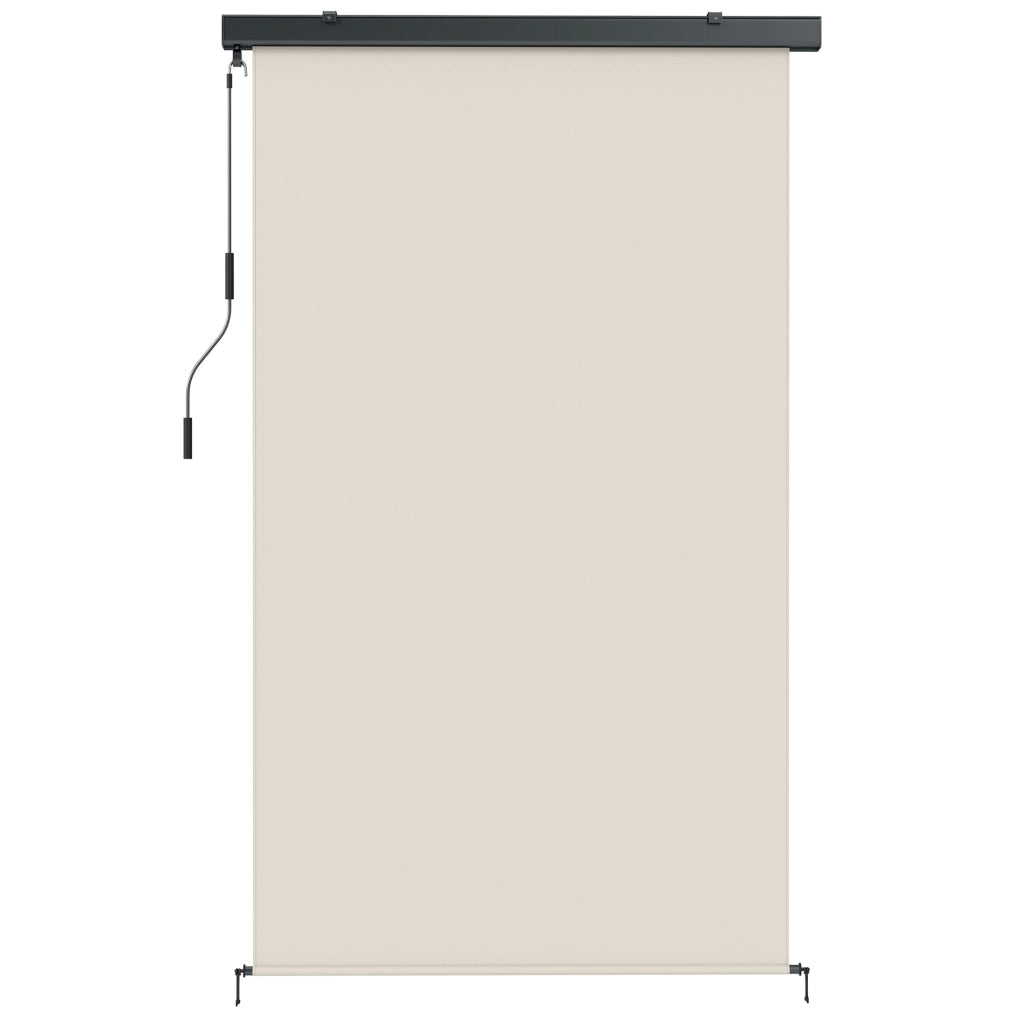 Tenda a Rullo Avvolgibile con Cassetta Alluminio ¨C zephmum ¨C 250x160 cm Bianco Crema
