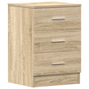 Comodino | Armadio da Notte | Mobiletto da notte Rovere Sonoma 38x35x56 cm in Legno Multistrato
