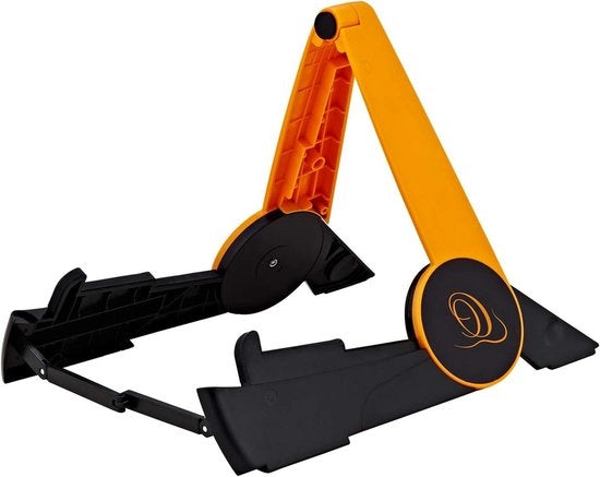 Stand per chitarra pieghevole - arancione/nero - pieghevole OPGS-1ORBK