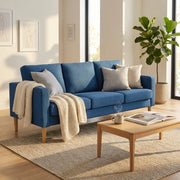 Divano 3 posti Scandinavo in Tessuto cm 177x73x82 - MANU