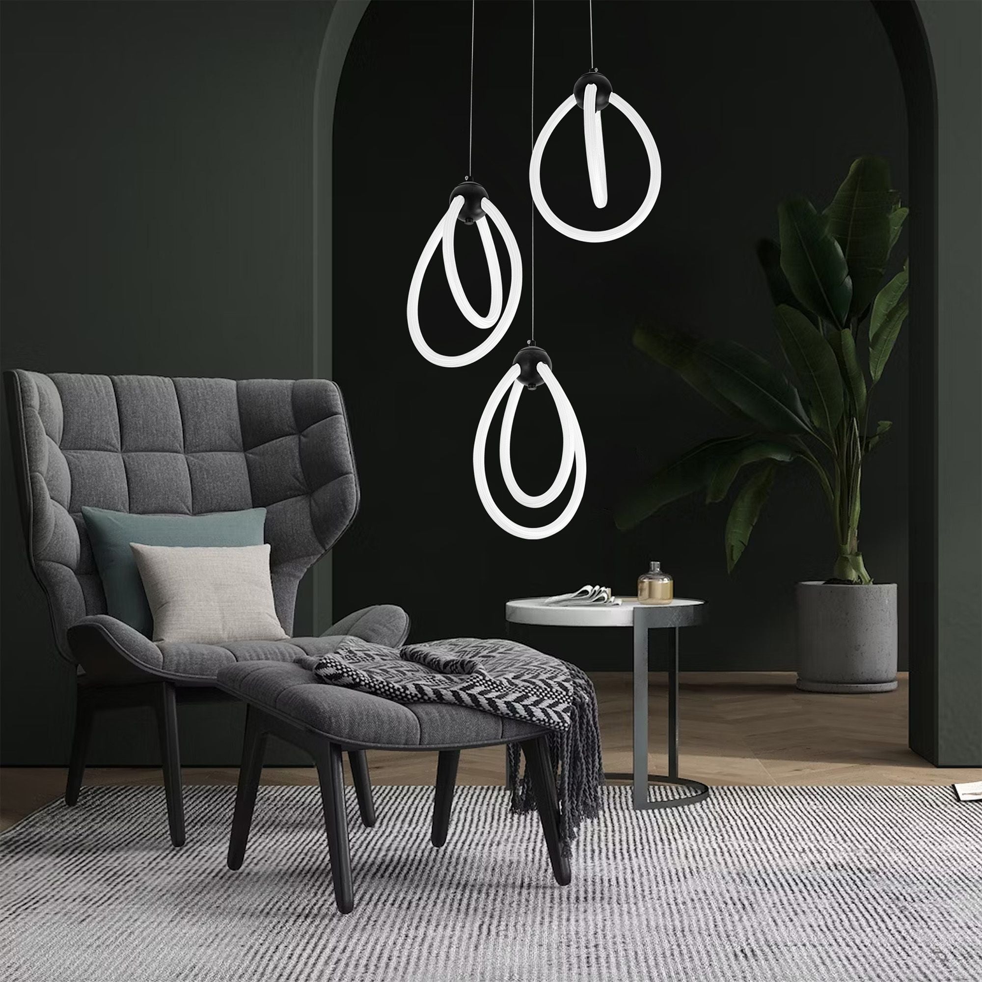 Lampada Led G022-3cpr Black