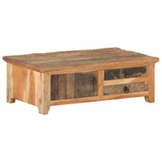 Tavolino da CaffÃ¨ 90x50x35 cm in Legno Massello di Recupero cod mxl 25190