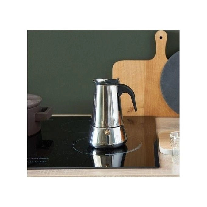 Leopold Vienna LV113003 caffettiera manuale Moka 0,4 L Argento