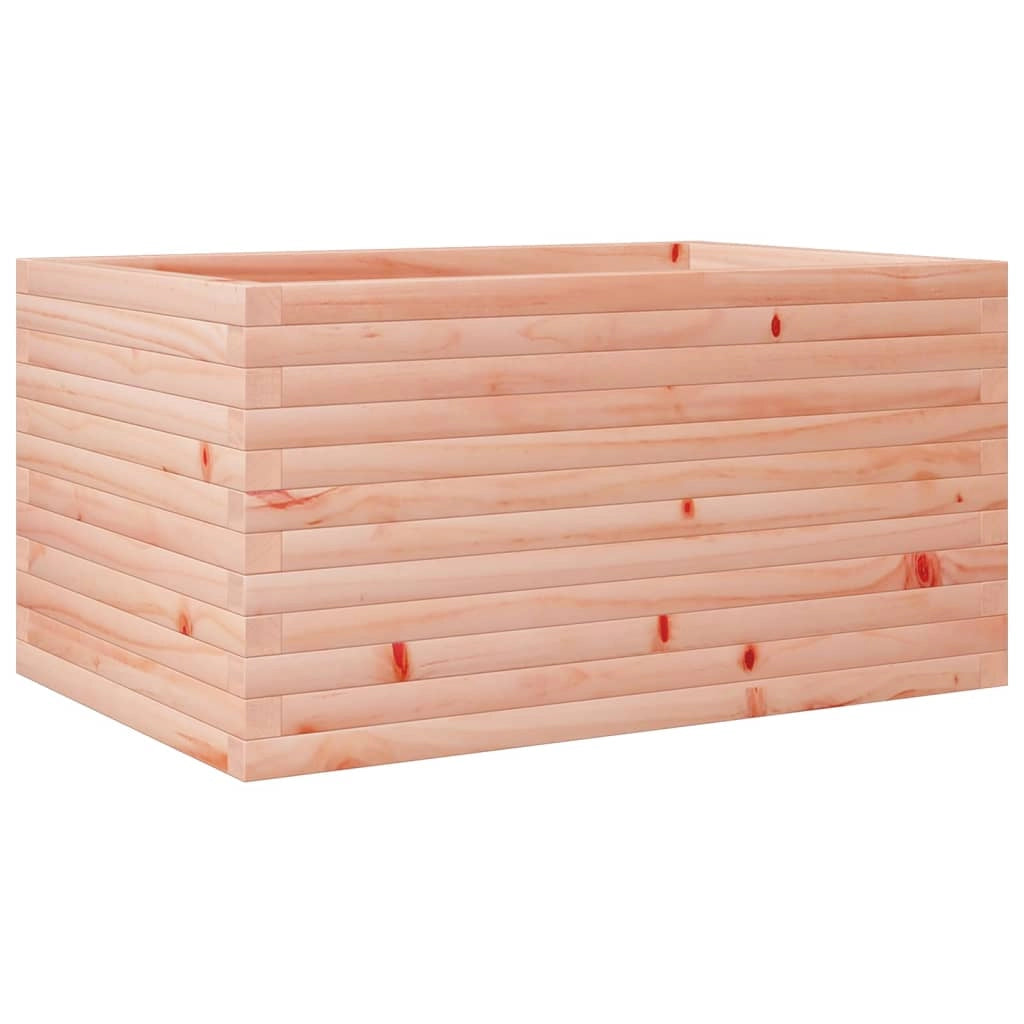 Fioriera rialzata per piante e fiori terrazza giardino 90 x 60 x 45,5 cm legno massello di abete Douglas marrone 02_0038018