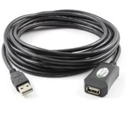 Cavo adj pc periferiche cavo prolunga usb 2.0 tipo a-a maschio femmina 5mt nero