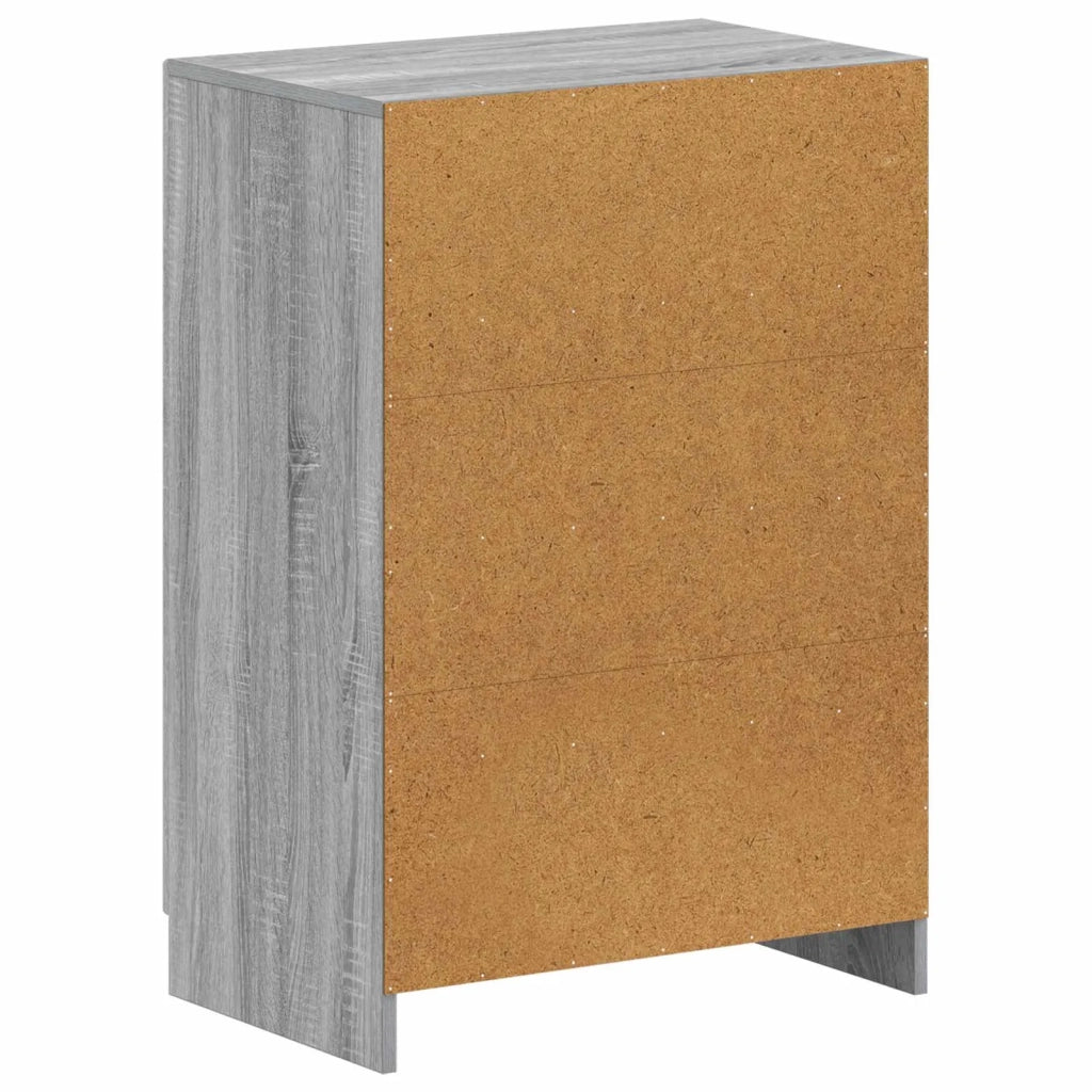 Mobile per scarpe UTRECHT 59,5 x 39,5 x 87 cm Sonoma grigio 897751
