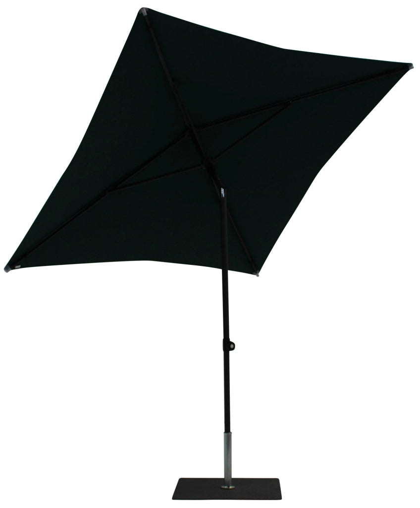 Ombrellone da Giardino 2x2 m Palo Ø38 mm in Alluminio Tessuto Poliestere Trend Verde