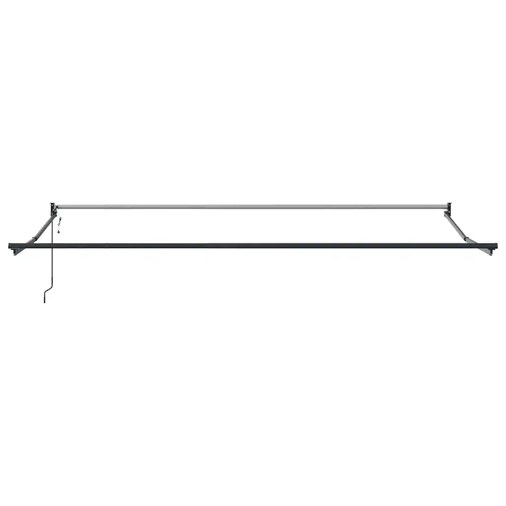 Tenda Sole Automatica Retrattile Arancione e Marrone 4x3 m