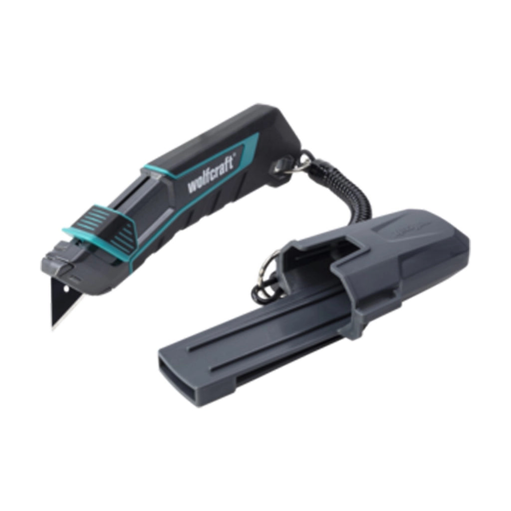 Wolfcraft PRO SAFETY Cutter Professionale di Sicurezza con Custodia – 4292000