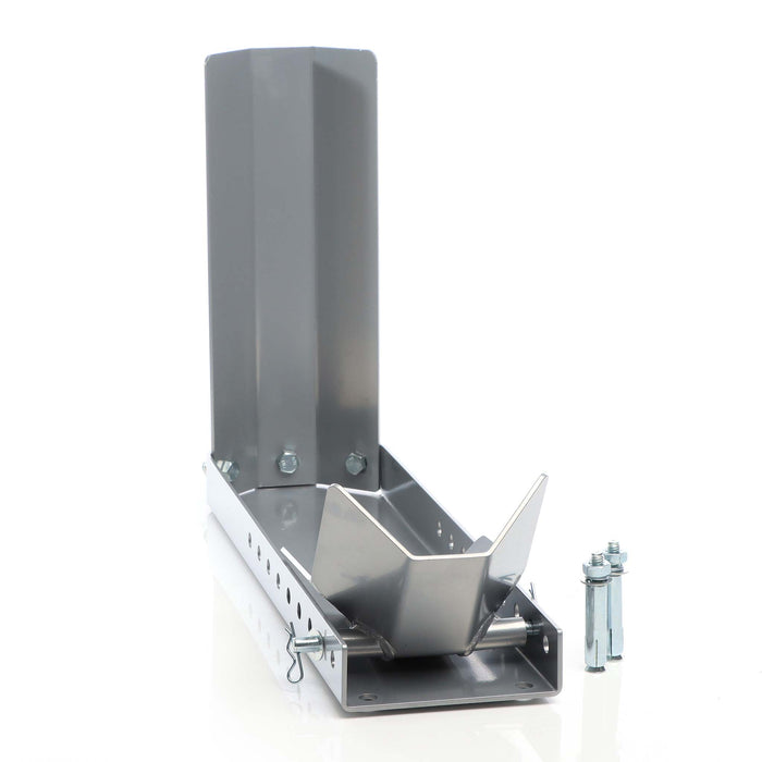 Cavalletto per ruota anteriore moto max 450 kg pneumatico 8-24" 145 mm