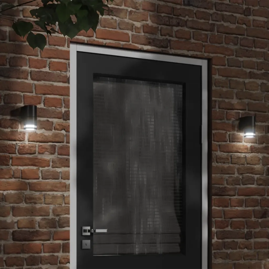 Applique per Esterni Nera in Alluminio Pressofuso CFW5506151