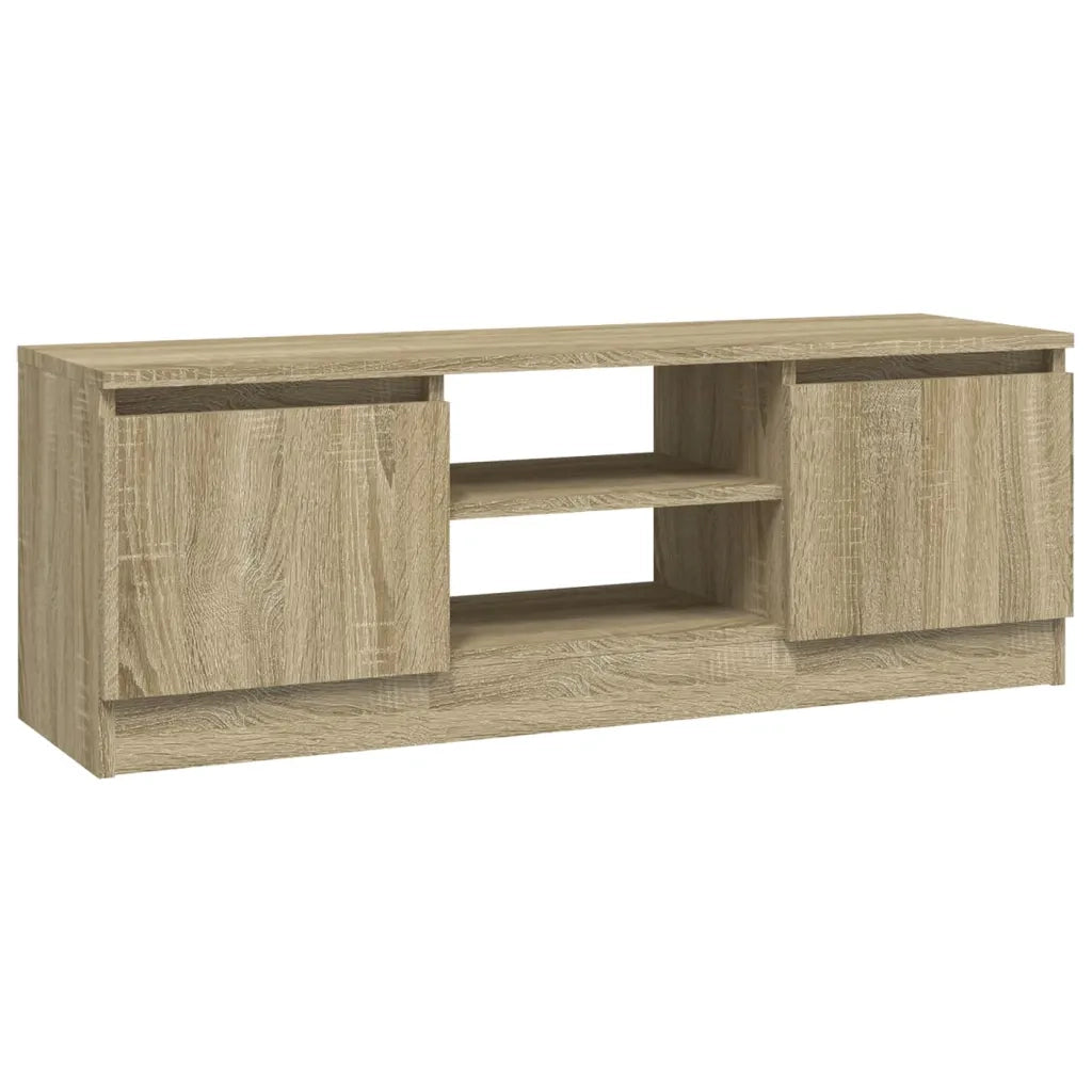 Mobile Porta TV con Anta Rovere Sonoma 102x30x36 cm 823353