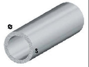 PROFILO ARGENTO H.200 CM TUBO TONDO 10X1 MM**- ARCANSAS- 5,0 pz