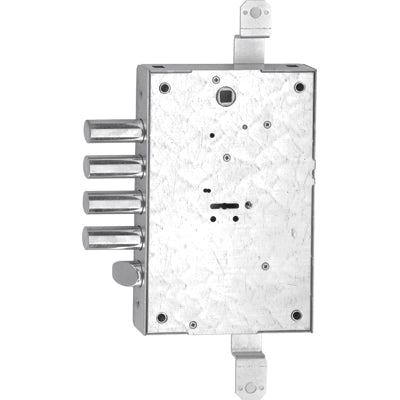SERRATURA METALLO APPLICARE 60801 ISEO  DM M4 TRIPL+SCR IP.MM 28 E.MM 63 DX/SX (MOTTURA)