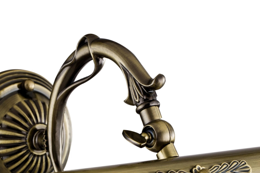 Maytoni applique classico Picasso 2 luci E14 bronzo metallo