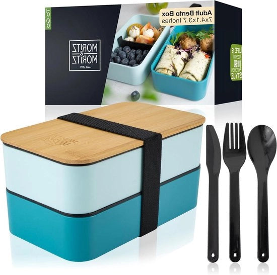 Borsa per Piccoli Spuntini - Scatola perfetta per la merenda con contenitori, ideale per lavoro, scuola e viaggio