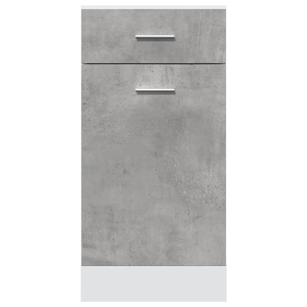 Armadio Inferiore Cassetto “Lyon” Grigio Cemento 40x46x81,5 856082