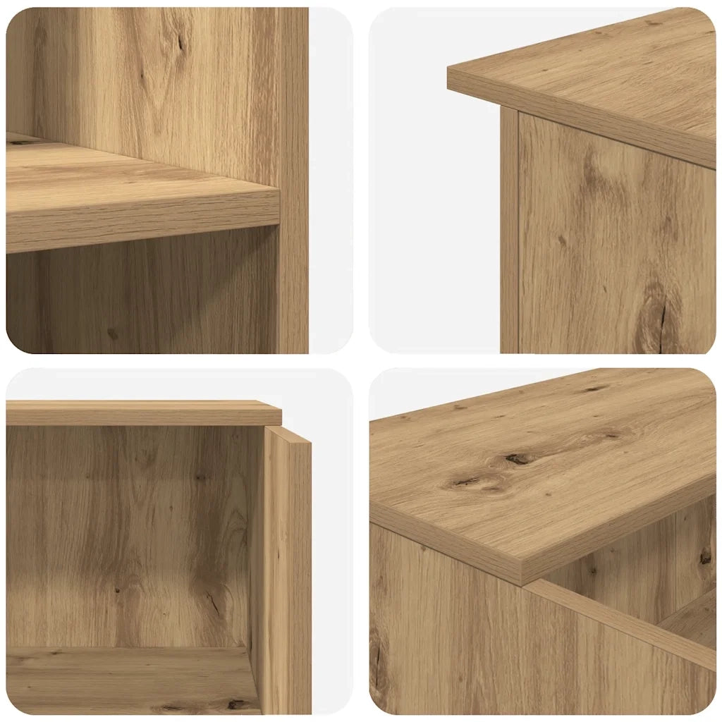 Banco Reception Rovere Artigianale 100x50x103,5cm in Truciolato