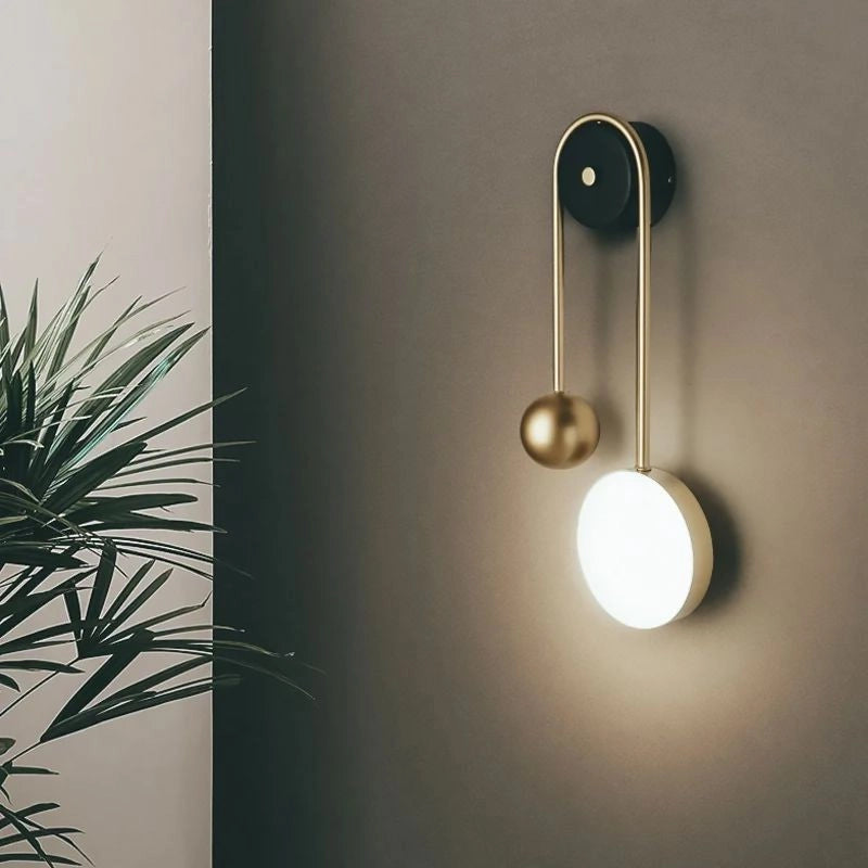 Lampada Da Parete App1474-w Gold