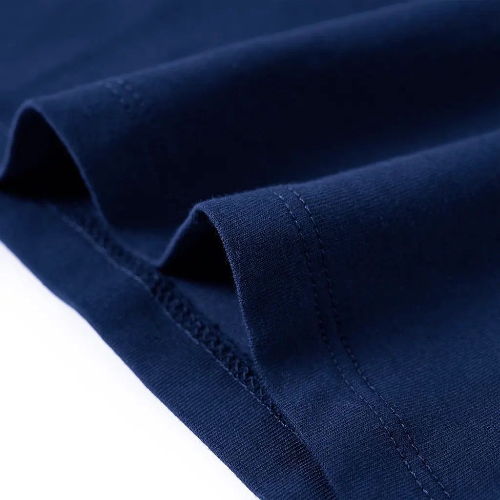 Maglietta da Bambina Maniche Lunghe Blu Marino 92 14179