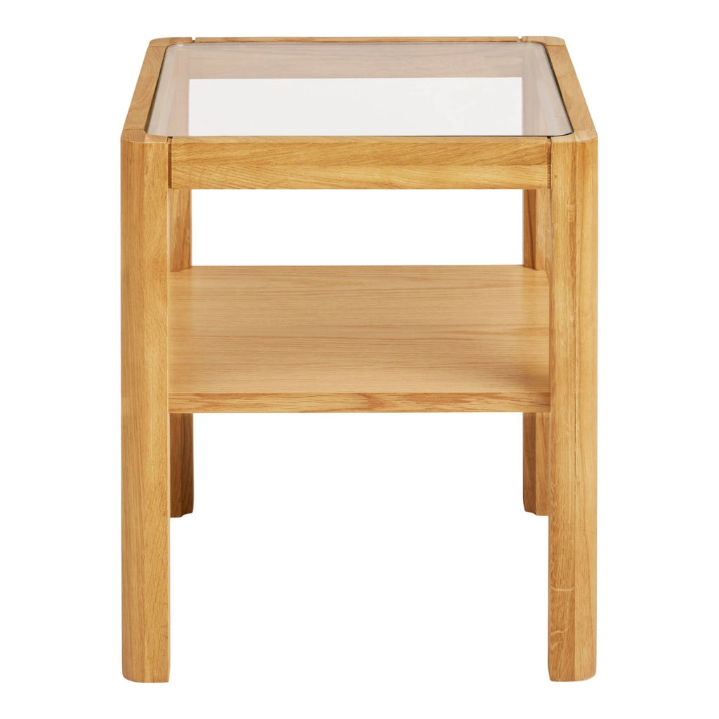 Tavolino Lourmarin, Marrone, Legno, 40x40x45 cm
