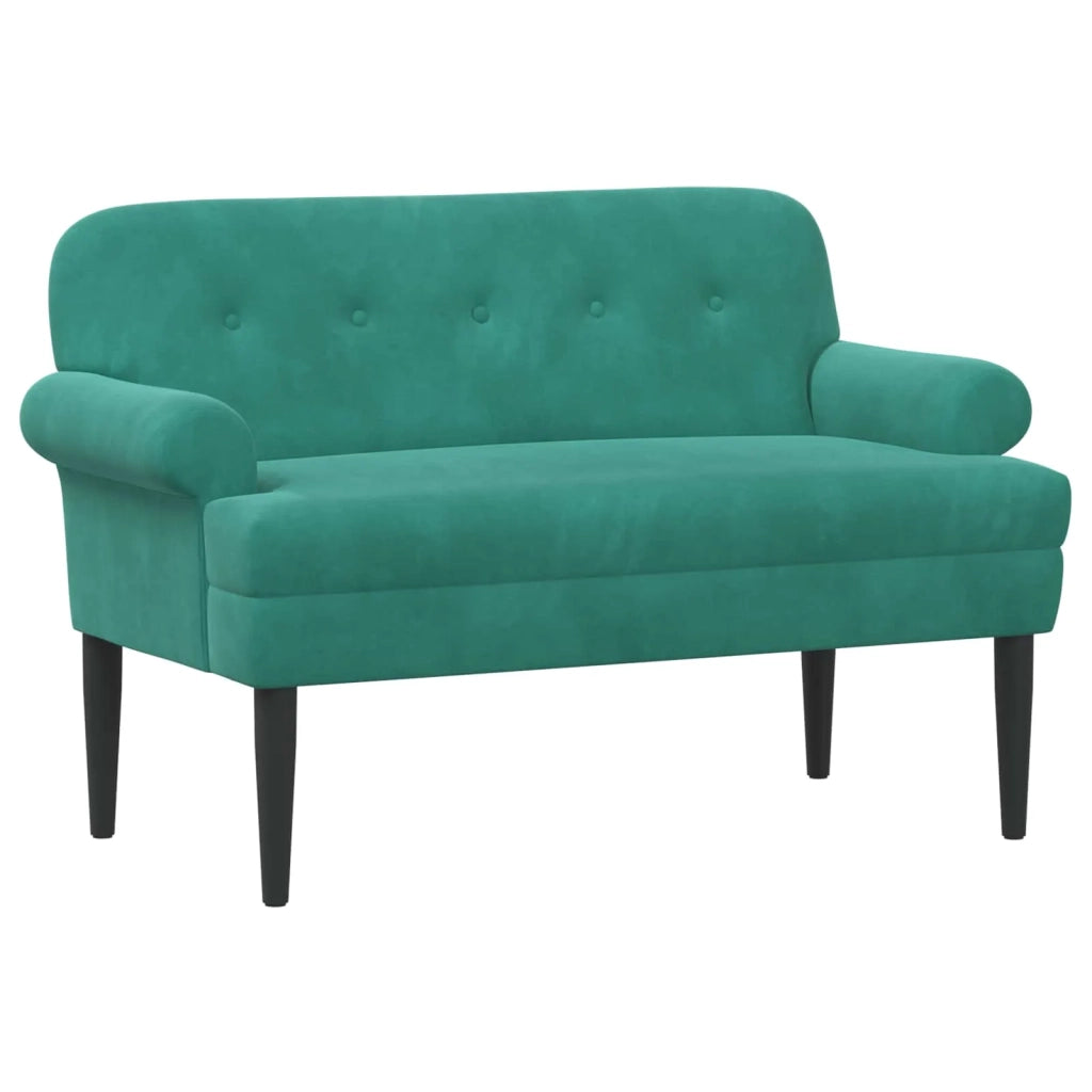 Loveseat con bottoni imbottiti Turchese 120 x 66 x 78 cm 42041838