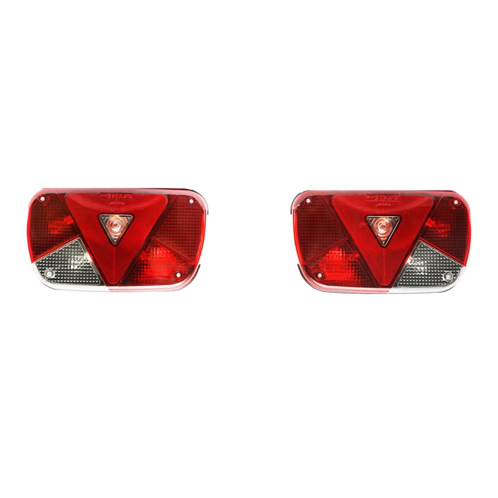 Set di luci posteriori per camion sinistra/destra con lampadina da 12 V Breckner Germany