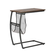 Comodino con contenitore ¨C zephmum ¨C 53x35x64,5 cm marrone r¨²stico