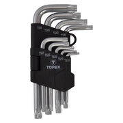 CHIAVI PENTAGONALI 9 pz  - TOPEX