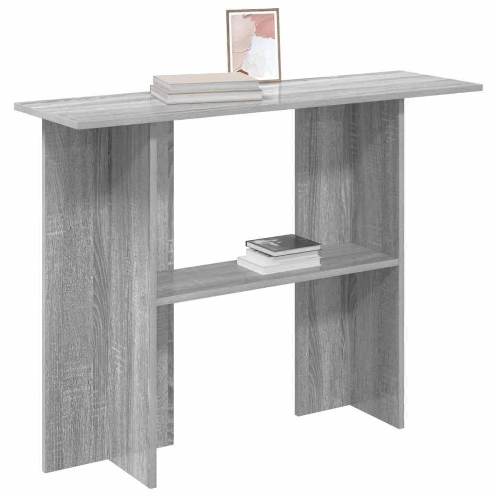 Tavolo consolle Grigio Sonoma 100 x 30 x 75 cm 8001180