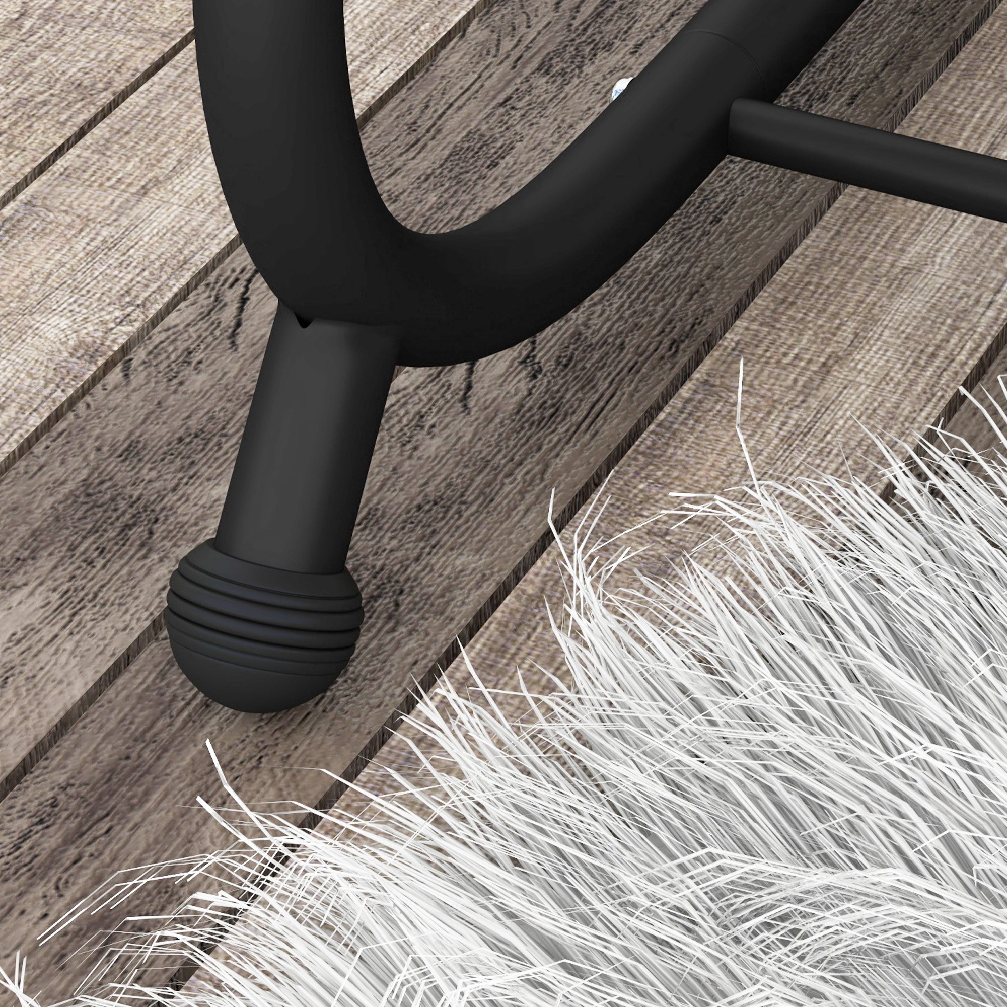 Dondolo Letto da Giardino 3 Posti 200x120x164 cm Marrone Chiaro