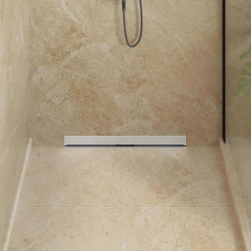 Scarico Doccia da Parete Argento 70 cm Acciaio Inox 304