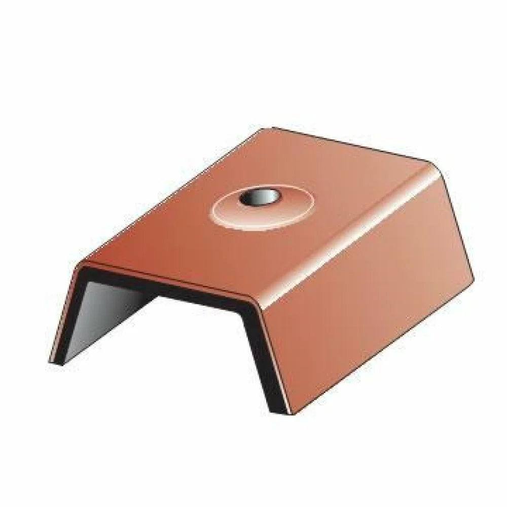 Cappellotto per pannello grecato rosso pz.100 b09gxvvqzd